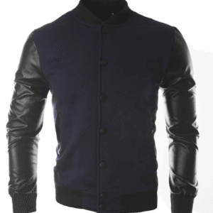 Campera Cuerina Varsity