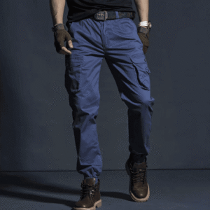 Pantalón Cargo Azul
